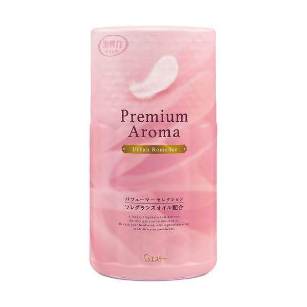 （まとめ）エステー トイレの消臭力 PremiumAroma アーバンロマンス 400ml 1セット（3個）5セット