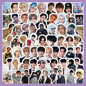 【3＋1！5＋2！】straykidsステッカースターグッズ装飾ノート文具手帳100枚