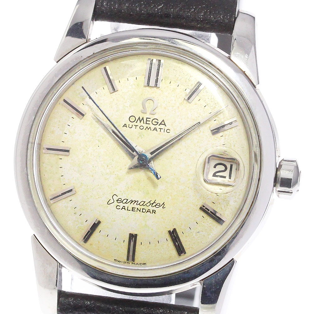 オメガ OMEGA 2849.8 SC シーマスター カレンダー cal.503 自動巻き メンズ _750640【中古】