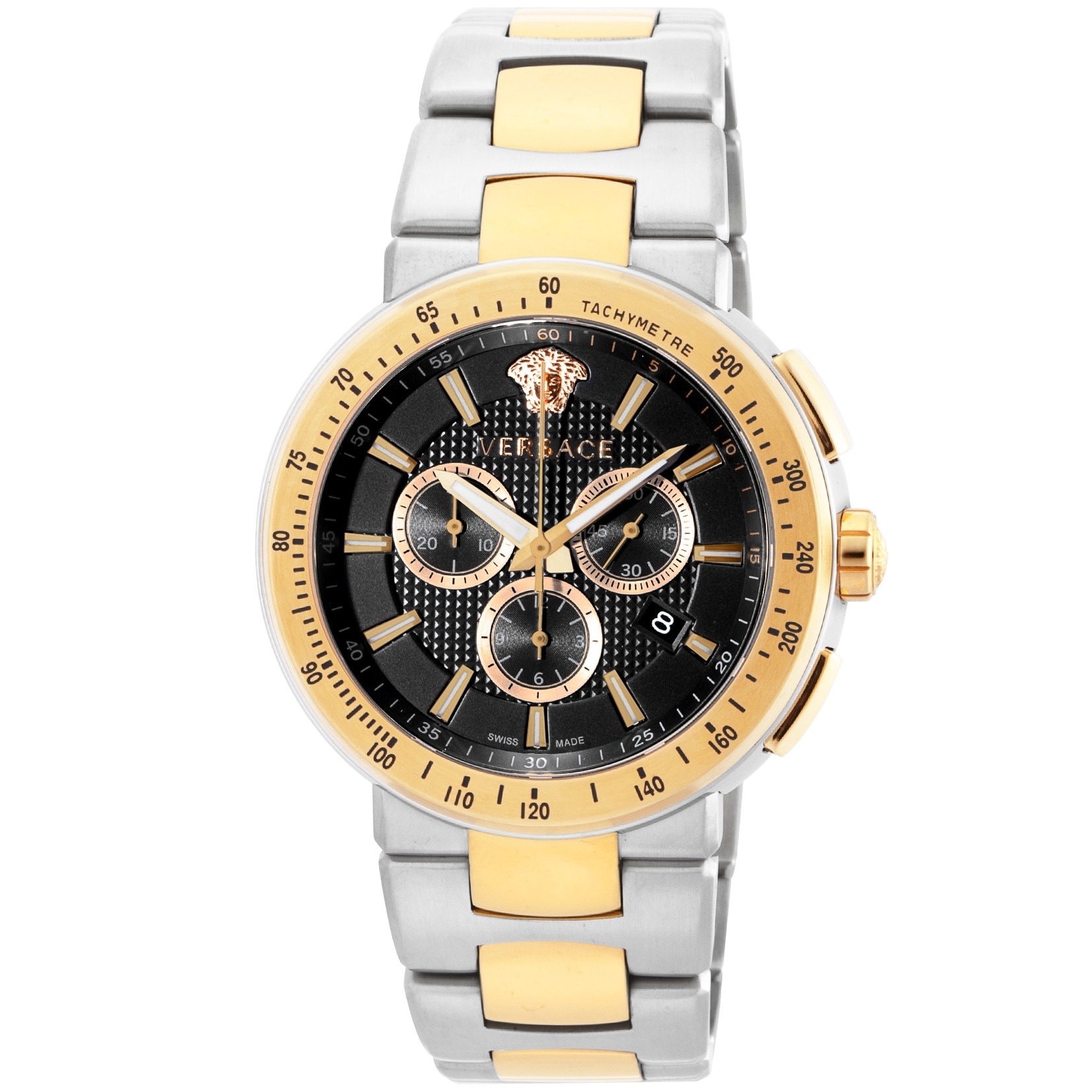 【腕時計】 VERSACE(ヴェルサーチェ) MYSTIQUE SPORT / ミスティックスポーツ メンズ ブラック クォーツ VFG10 0014 時計 ブランド