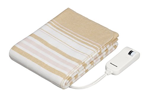 色：ベージュ パナソニック 電気しき毛布 シングル 140*80cm 丸洗い可 室温センサー付 ベー