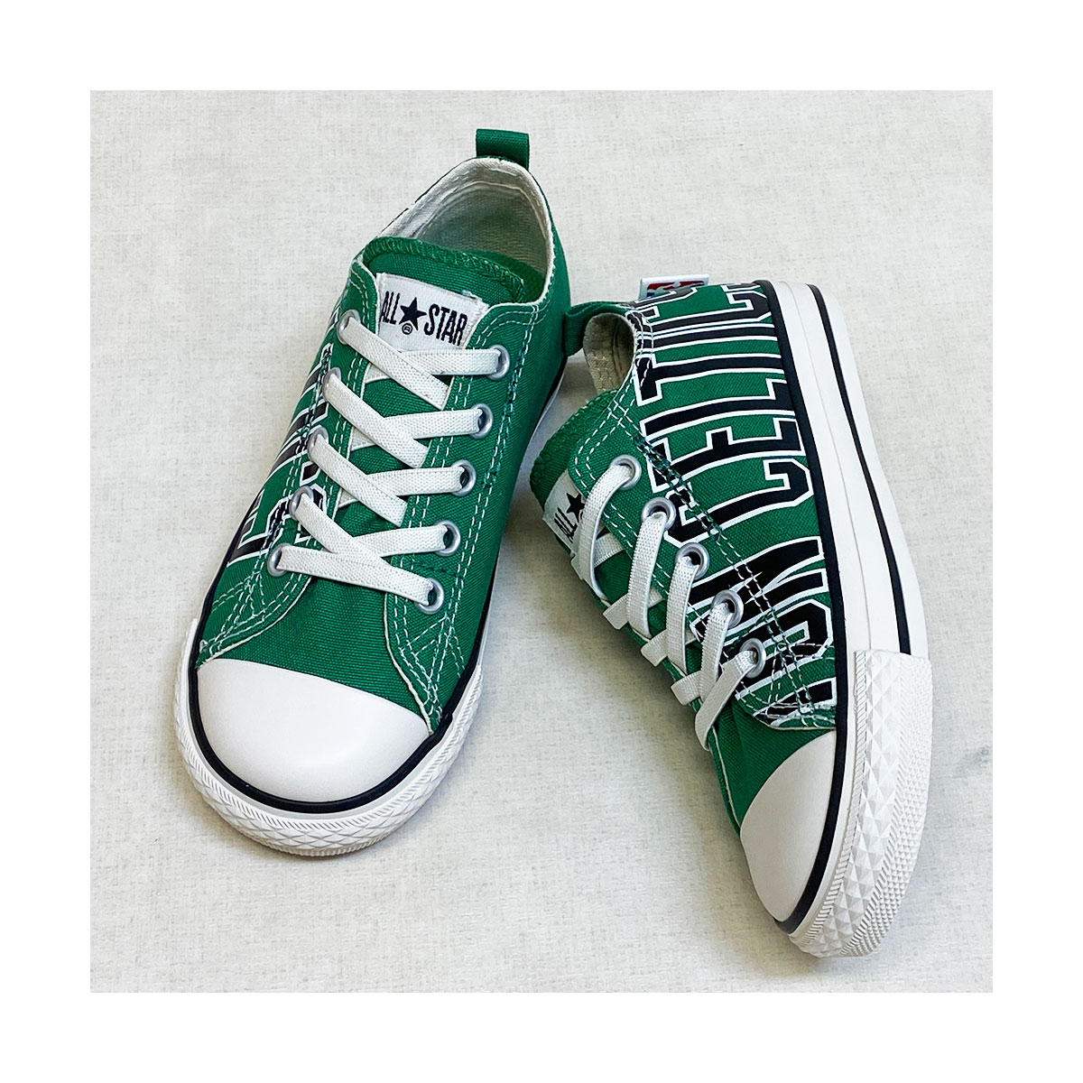 チャイルドオールスター N NBA スリップ OX バスケットボール ロサンゼルス レイカーズ ボストン セルティックス 誕生日 プレゼント グリーン イエロー