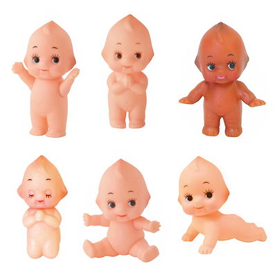 キューピー 着ぐるみ人形 6種セット　小学生、ウエディング、ニット、クワガタ b2b5b1416fb1cea3e1fea2484cd79c