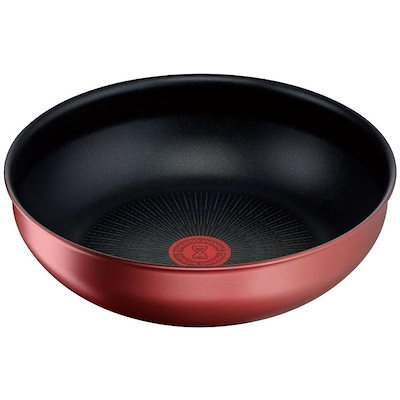 他サイト： ティファール(T-fal) 炒め鍋 中華鍋 深型 ウォックパン 26cm インジニオネオ IHルージュアンリミテッド IH対応 L38377 レッドの商品画像
