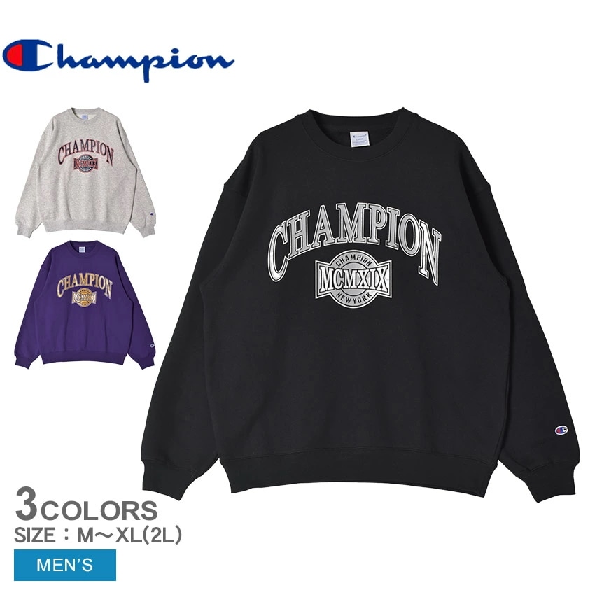 クルーネックスウェットシャツ C3-A017 メンズ トップス トレーナー 裏起毛 長袖 シンプル カジュアル スポーティ ゆったり ルーズフィット アメカジ プリント