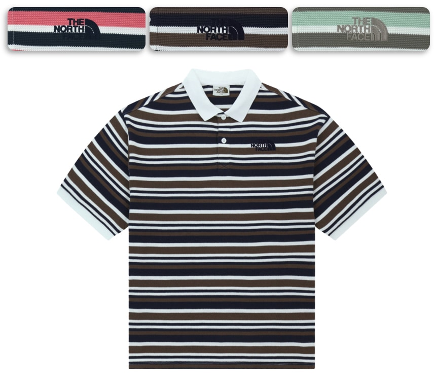 STRIPE S/S POLO (NT7PR03)