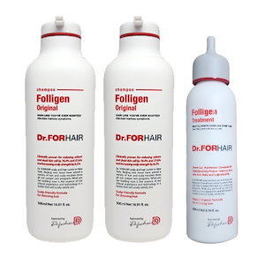 Qoo10] DR.FORHAIR フォリゲンシャンプー 500mL x 2