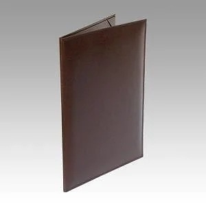 コレクト 調印/証書ホルダー濃茶A4判布レザー F-244-DB 00074043