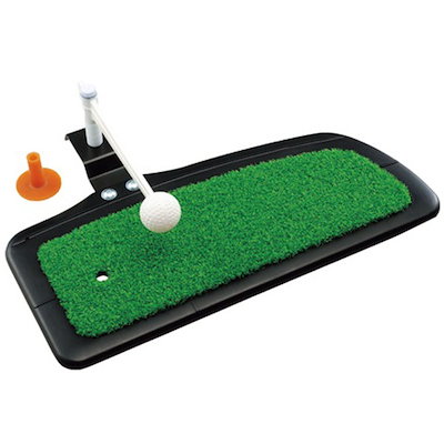 他サイト： Tabata(タバタ) ゴルフ 大型ヘッド パンチャー 練習用マット パーマネントティー付 高さ調節 5段階調節 アームスペア アーム ゴルフ練習用品 ゴルフマット GV0268の商品画像