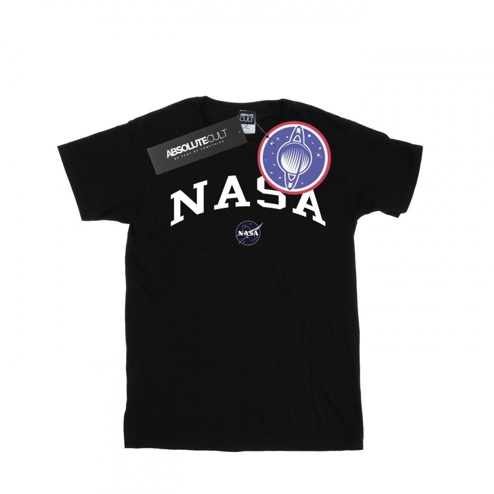 (英国より直送) NASA メンズカレッジロゴ T シャツ