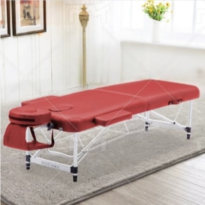 折りたたみ式マッサ-ジベッド 携帯可能な家庭用 マイクロプレ-ドメイクアップ火灸マッサ-ジリ八ビリ美容用ベッド アルミニウム合金製
