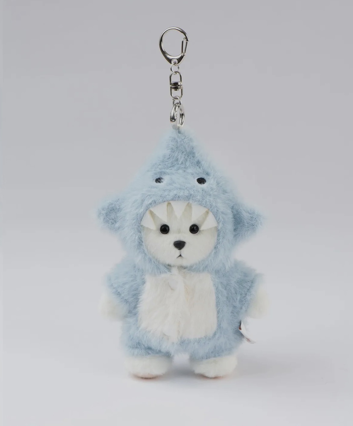 レナベア サメ ジャンプスーツ キーリング ホワイト