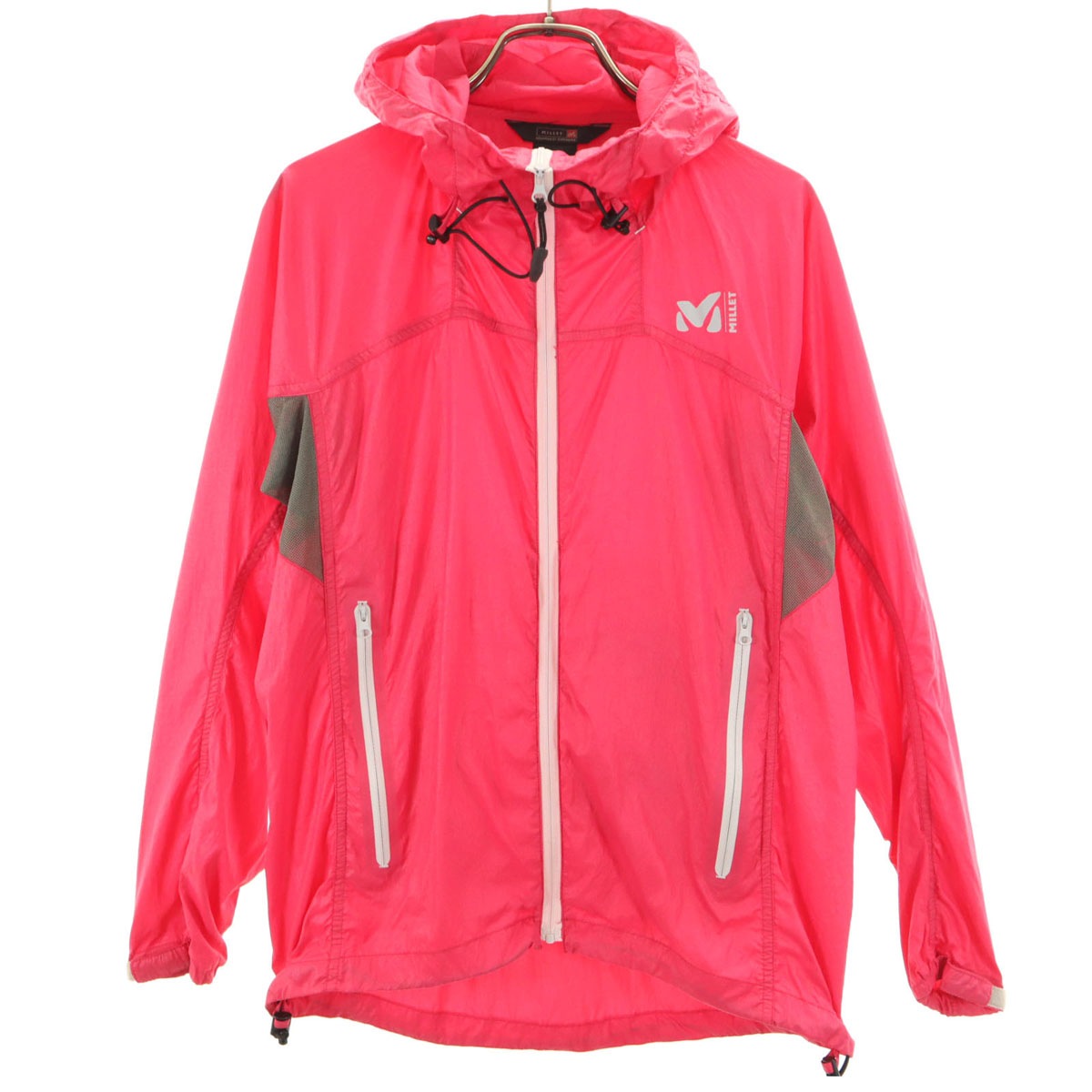 ウインドブレーカー XXS ピンク ジャケット アウトドア レディース 古着