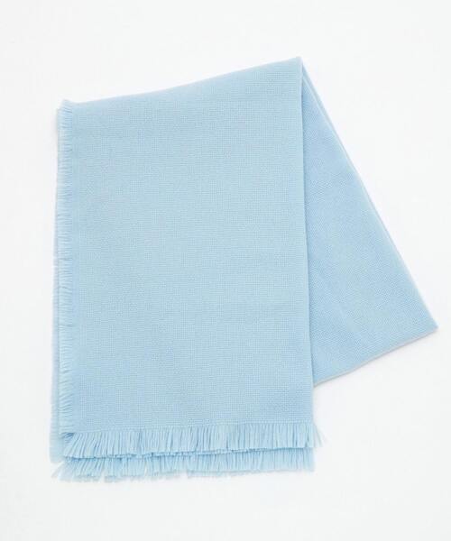 [最安値挑戦]ストール 「別注」「/アソースメレ」カシミヤバスケットフリンジストール レディース