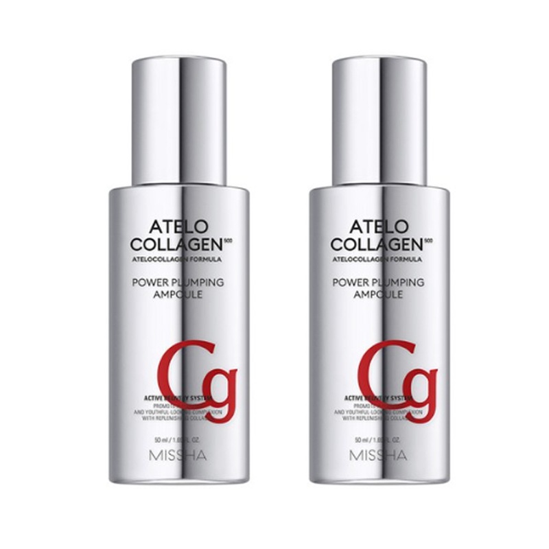 [1+1] アテロコラーゲン500 パワープランピングアンプル 50ml+50ml / 韓国コスメ