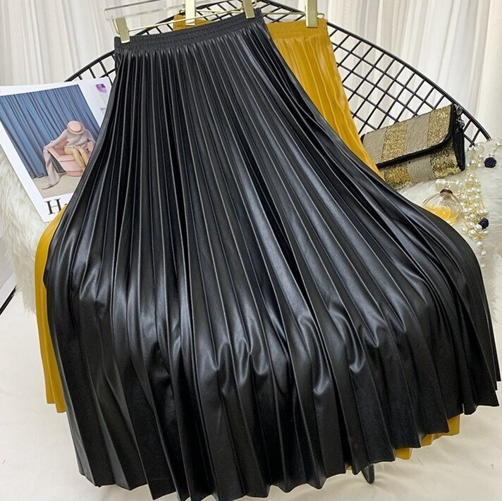 スカート　ロングスカート　プリーツスカート レディースファッション　フレアスカート　Aライン　フレア　ふわふわ　ひらひら　キレイ目　大人可愛い　シンプル　エレガント　美シルエット　清楚感　女子会　大人