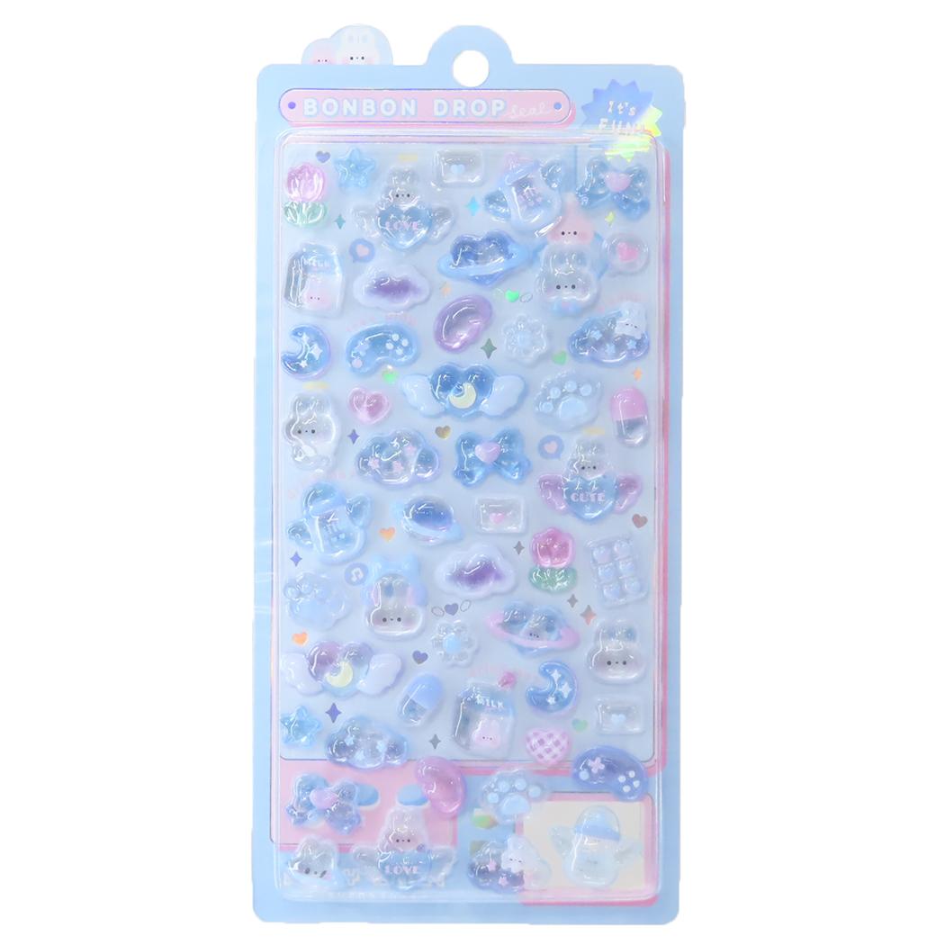 Qoo10] シールシート ボンボンドロップシール み : 文具