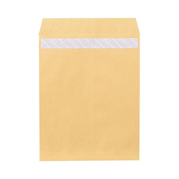 （まとめ） ピース R40再生紙クラフト封筒 テープのり付 角3 85g／m2 844 1パック（100枚） 10セット