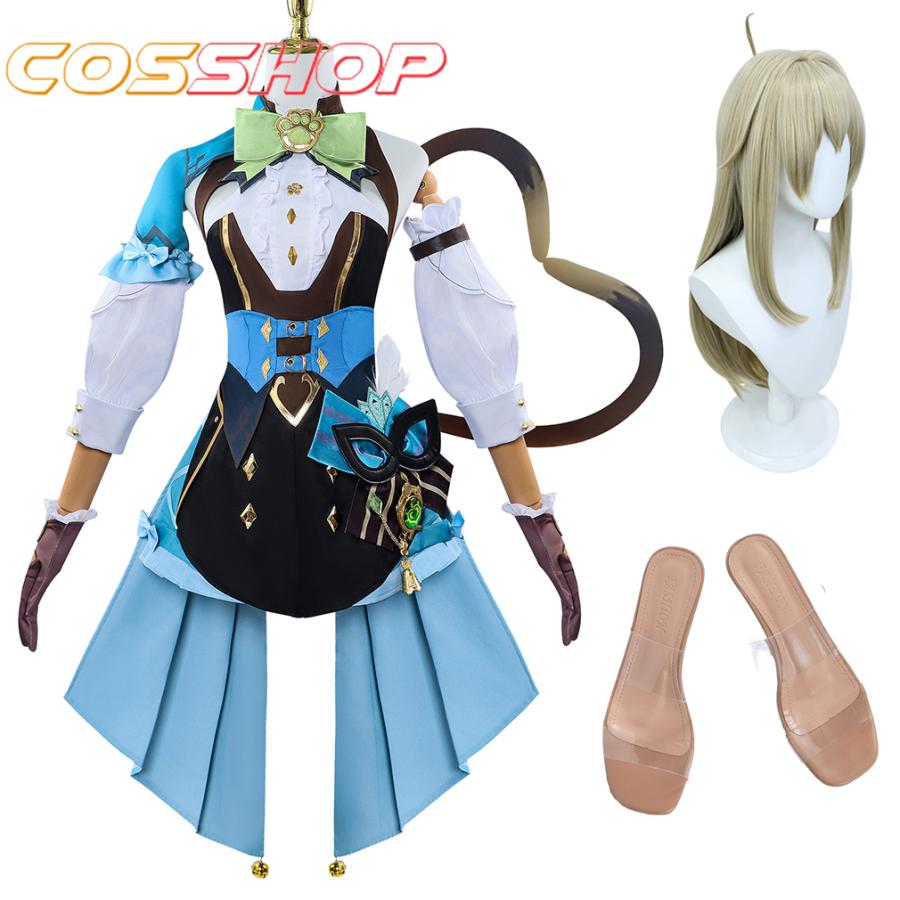 工場直販 急速出荷 原神 げんしん genshin 綺良々　きらら 風　コスプレ衣装 コスプレ服　コスプレウィッグ　靴　コスチューム　服 ハロウィン イベント
