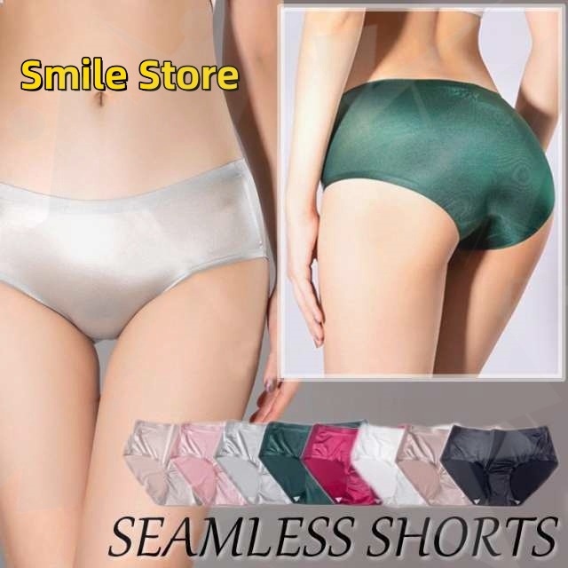 オシャレ つるつる ショーツ 下着 レディース 女性 フィット感よい 可愛い 軽やか サテン素材 シームレス スタンダード