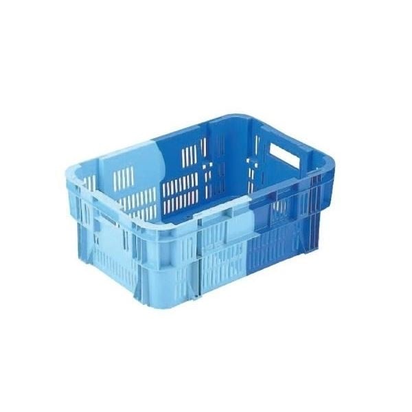 5個セット 業務用コンテナボックス/食品用コンテナー NF-M215B ダークブルー/ブルー 材質:PP