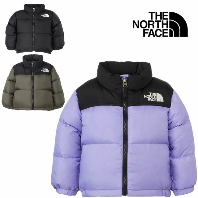 ザ・ノース・フェイス ダウンジャケット キッズ ベビー NDB92450 ヌプシジャケット アウター 長袖 上着 撥水 静電ケア 防寒 中綿 コンパクト ウェア アパレル キャンプ アウトドア ジャン