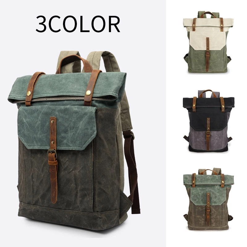 期間限定リュックサック　リュックバッグ　メンズバッグ　男　肩かけ　大容量　欧米風　復古風　鞄　pc収納　防水　日常　通学　通勤　旅行　出張　3カラー　父の日　プレゼント 5,337円