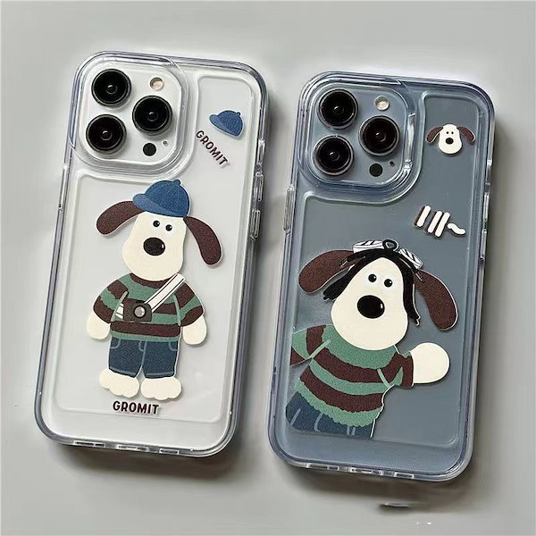 Qoo10] iphone16ケース グルミット 透明