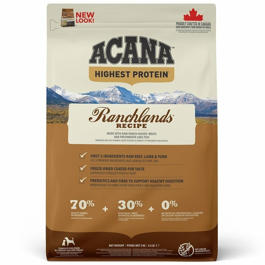 【正規品】アカナ ランチランドレシピ 2kg