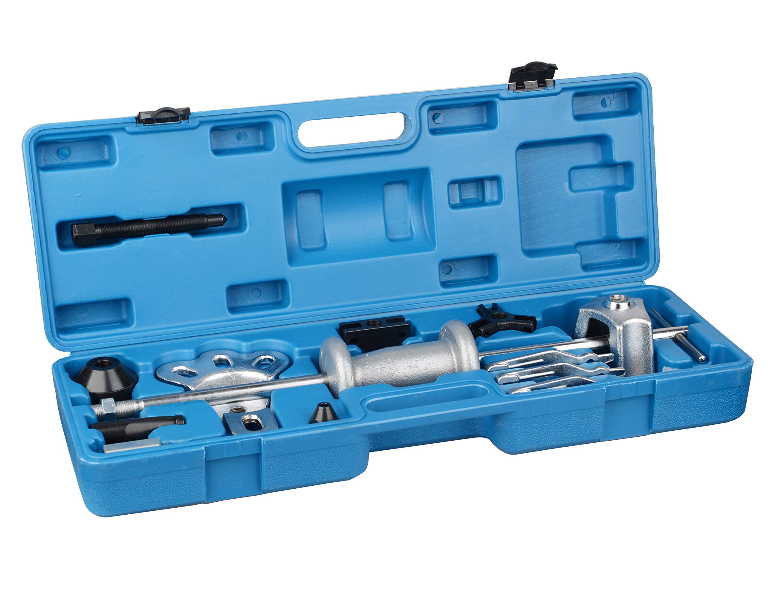 スライディングハンマーセット プーラーセット 2爪 3爪 17pc ベアリング ギア シャフト 鈑金工具 板金作業 5,381円