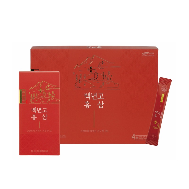 百年古紅参 韓国食品 紅参 健康食品 エキス 免疫力アップ 健康管理 運動 両親 ぱぱ まま プレゼント おすすめ 人気 K-FOOD ギフト 漢方薬材