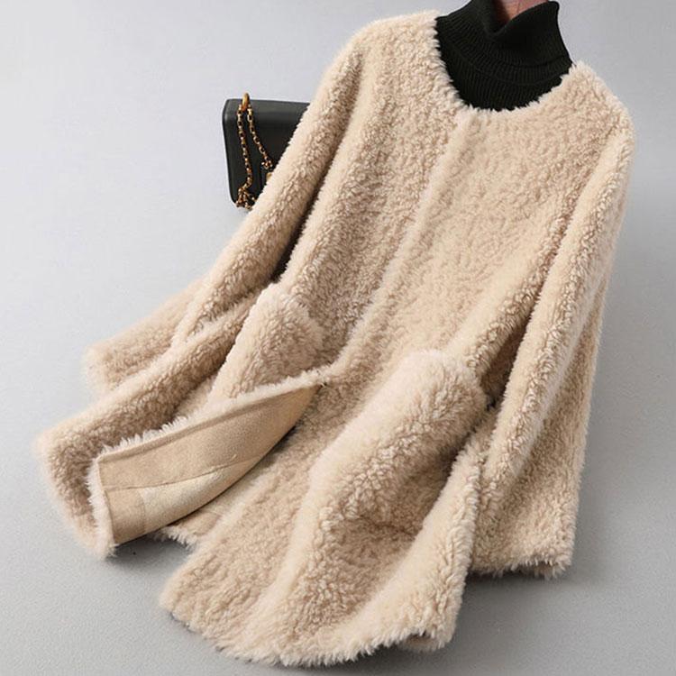 新品 大人気 秋冬 レディース ファーコート 毛皮コート レディースコート アウター ジャケット　暖かい 　通勤　レディースアウター