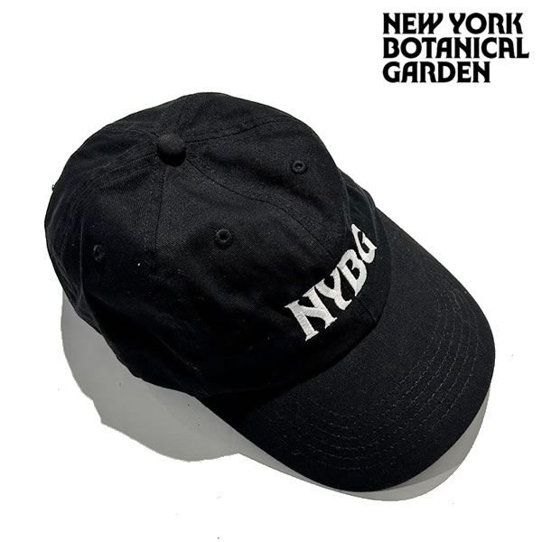 ニューヨークボタニカルガーデン オフィシャル ロゴキャップ【1000084579-blk】