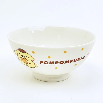 他サイト： サンリオ ポムポムプリン 茶碗 スイーツ＆ドット 食器 日本製 Sanrio_1115-335105の商品画像