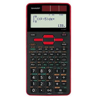 他サイト： シャープ EL-509T-RX 関数電卓 559関数スタンダードモデル（赤）の商品画像