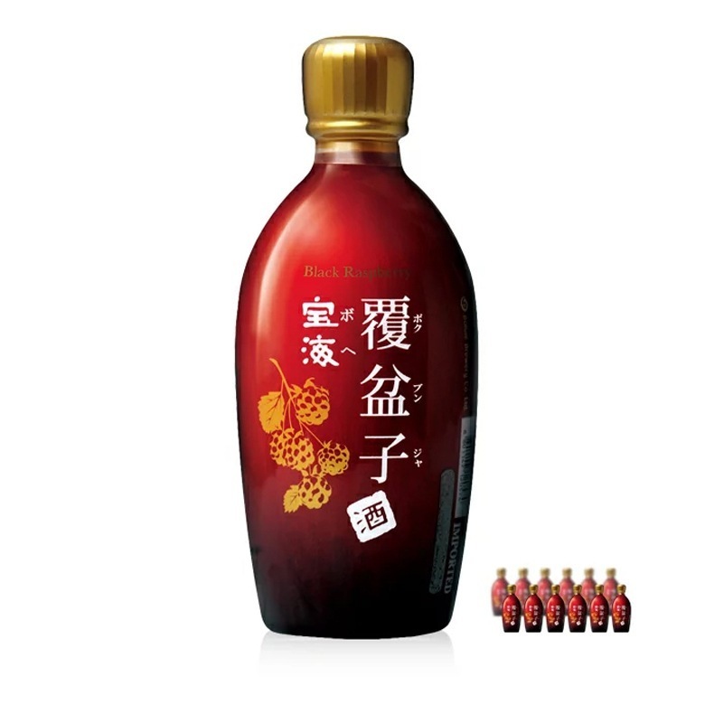 宝海 覆盆子酒 375ml 12本 ボヘ ボクブンジャ酒 野いちご酒