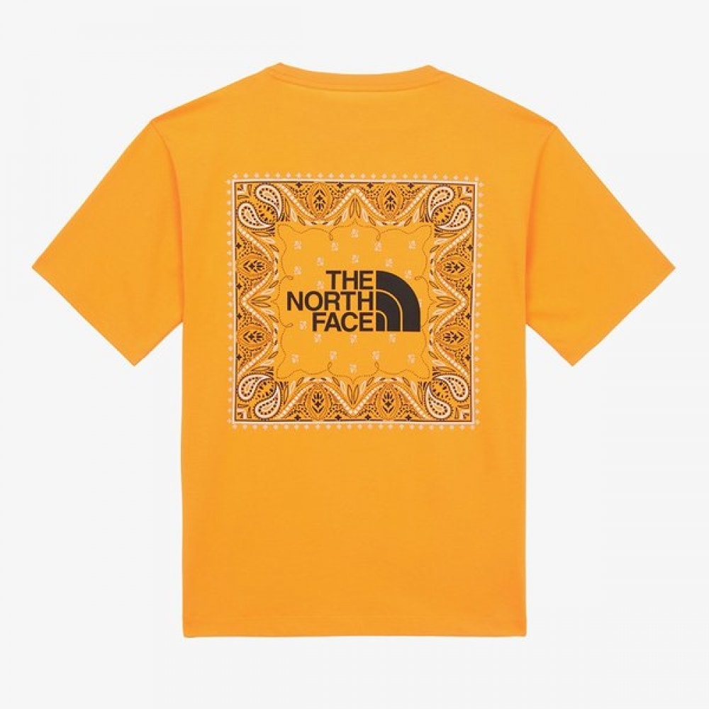 [ノースフェイス公式] NT7UR13F メンズバンダナショートスリーブ Tシャツ_Mango 6,312円