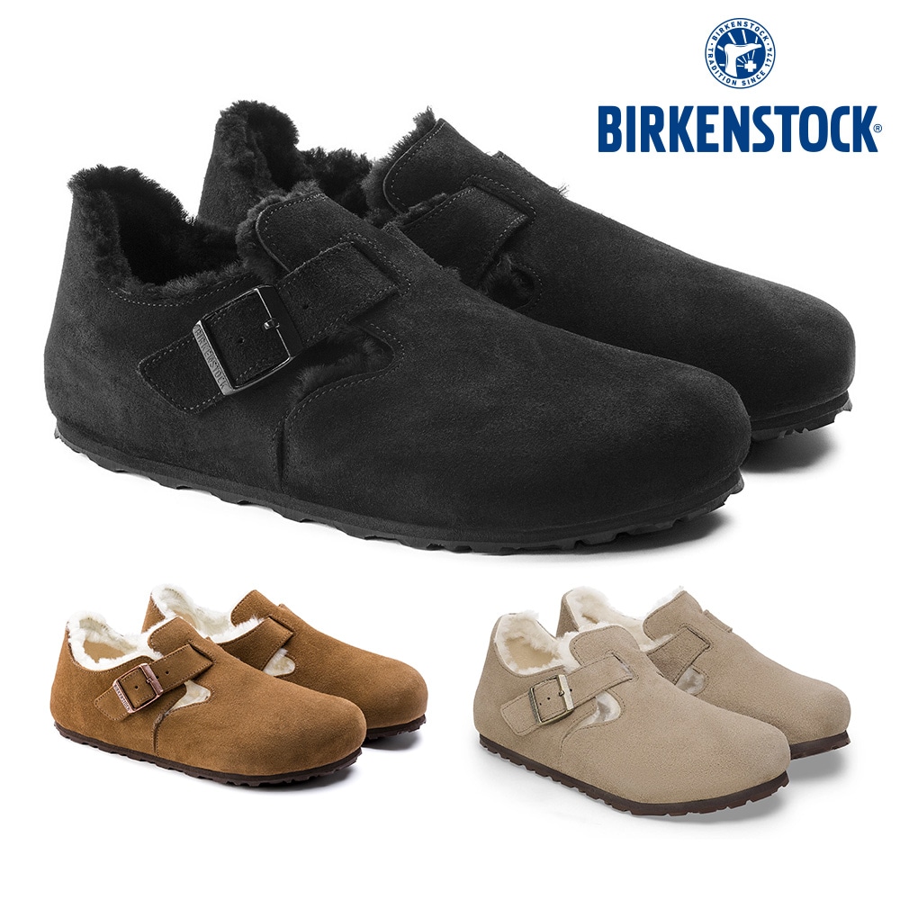 ビルケンシュトック スリッポン メンズ レディース ロンドンシアリング 1014961 1014963 1028470 BIRKENSTOCK London Shearling サボ ボア ムートン