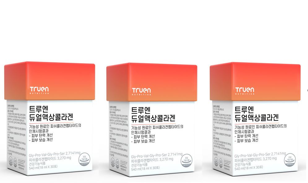[1+1+1] トゥルエン デュアル液状コラーゲン(18ml x 30P) 1ヶ月分 肌の弾力,保湿 韓国食品 /TRUEN 12,425円