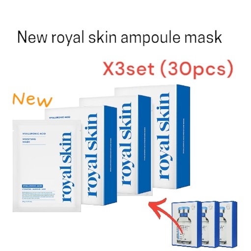 10+10+10モイスチャー マスク ROYAL SKIN アンプルマスクパック NEW