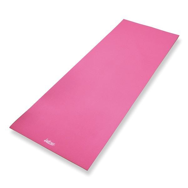 （まとめ）Lucky west リハビリ用品 ヨガマット ピンク LEX-918PK[x3セット]