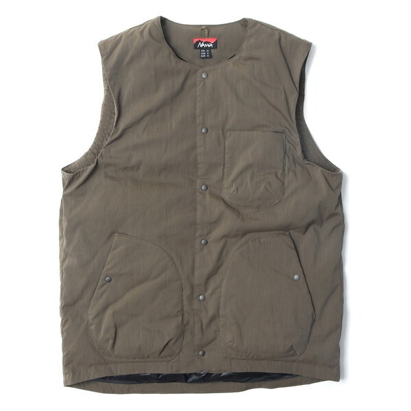 ナンガ ヒノック リップストップ インナーダウン ベスト HINOC RIPSTOP INNER DOWN VEST AMG M ND2441-1N304-A N0001918