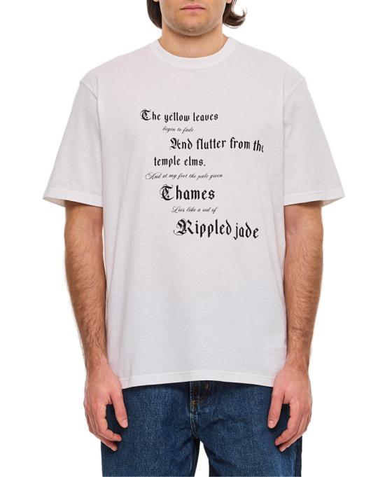 ALEXANDER MCQUEEN Men T-Shirts 815069QTAC7909 White