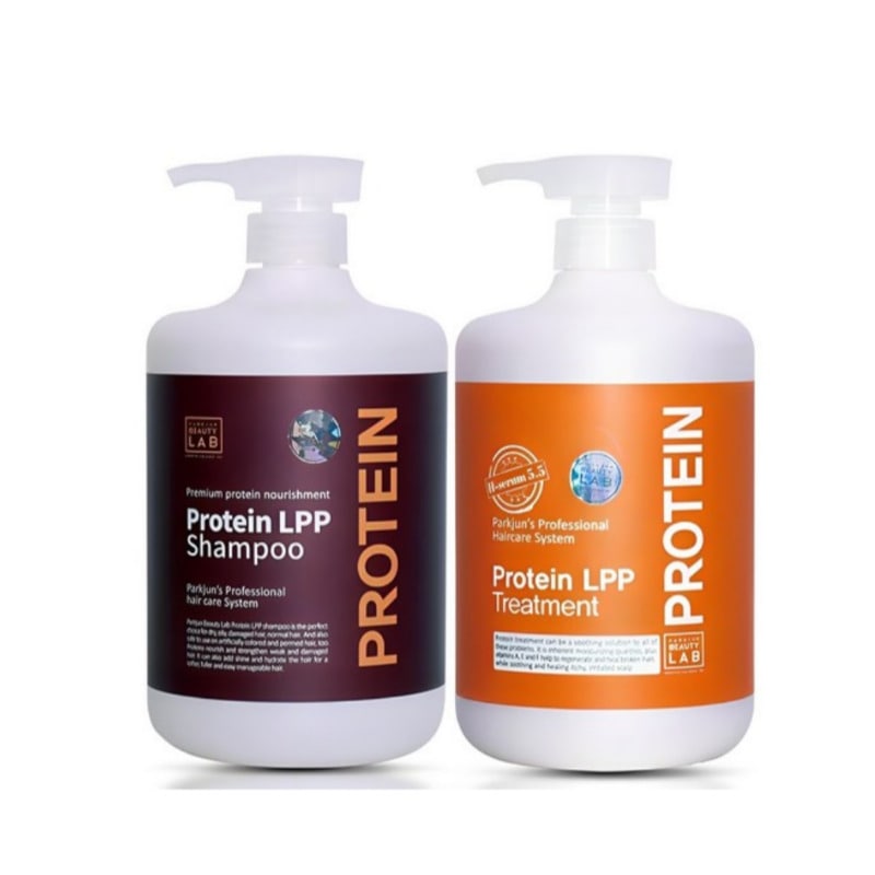 プロテインLPPシャンプー＆トリートメントセット 大容量 各1000ml（ダメージヘアケア・サロン級ホームケア） 6,308円