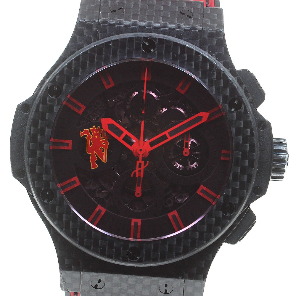 ウブロ HUBLOT 311.QX.1113.GR.MUK13 ビッグバン アエロバン レッドデビル26 香川真司モデル 世界50本限定 自動巻き メンズ 美品 _654227【中古】