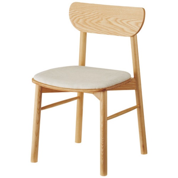 会議イス ASO-WC2F-NA ホワイト 木製