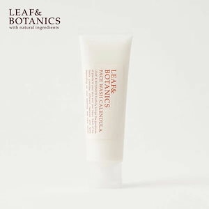 LEAF＆BOTANICS（リーフ＆ボタニクス）フェイスウオッシュ カレンデュラ 95g リーフアンドボタニクス 洗顔 毛穴 石けん 石鹸 松山油脂 洗顔フォーム 洗顔石鹸 洗顔せっけん 洗顔石け