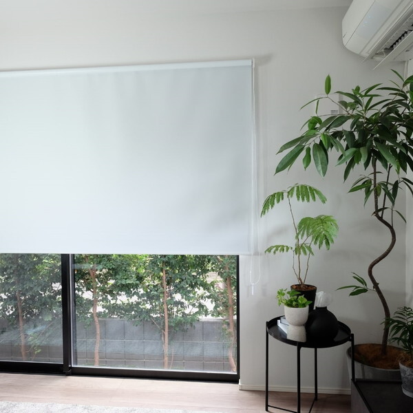 TOSO Sロール 遮光 ホワイト W180 × H220 ボールチェーン式ロールスクリーン メーカー直送