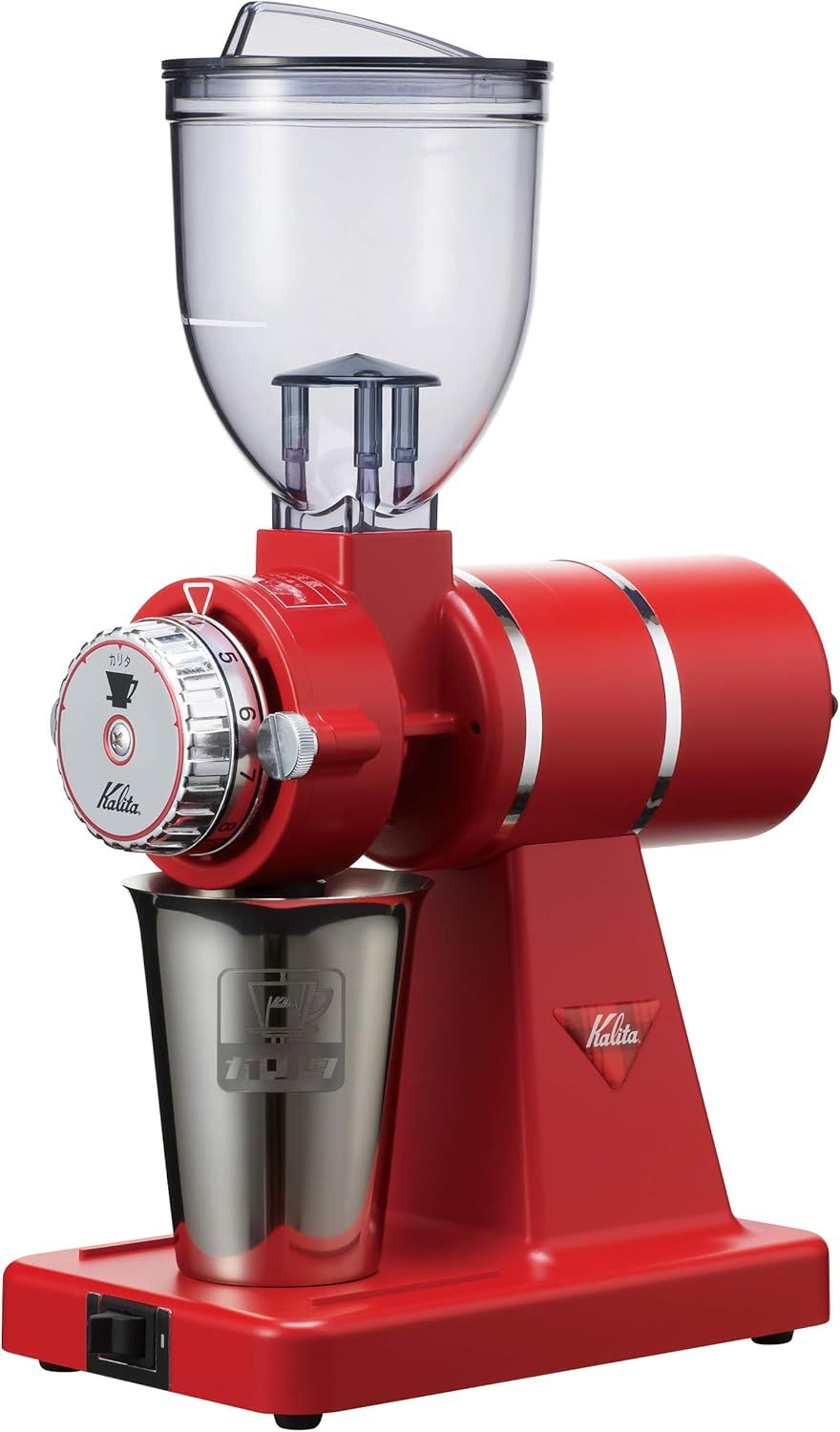 カリタ コーヒーミル ナイスカットG 電動ミル 電動グラインダー インディアンレッド 61117