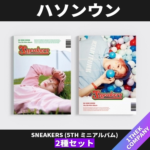 セット ハソンウン- SNEAKERS (5TH ミニアルバム) (Breeze + Easy Ve